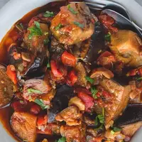 طرز تهیه خوراک خوشمزه کدو بادمجان