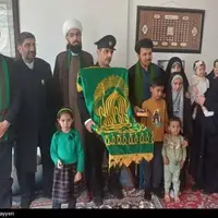 کاروان زیر سایه خورشید در شهرستان گرمه