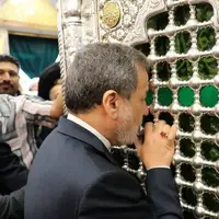 تشرف عراقچی به زیارت حرم حضرت معصومه(سلام‌الله‌علیها)