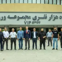 بازدید نائب رئیس فدراسیون اسکی روسیه از سالن ۱۲ هزار نفری آزادی
