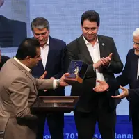 آیین نکوداشت آموزش مدیریت در کشور با حضور عارف