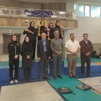قهرمانی سپاهان در لیگ برتر شمشیربازی اسلحه اپه بانوان