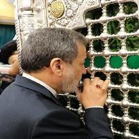 وزیر امور خارجه وارد قم شد/ تشرف به زیارت حرم حضرت معصومه(س)