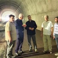 آغاز عملیات آسفالت‌ریزی در طولانی‌ترین تونل کرمانشاه