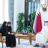 عکس/ دیدار وزیر راه با نخست وزیر قطر