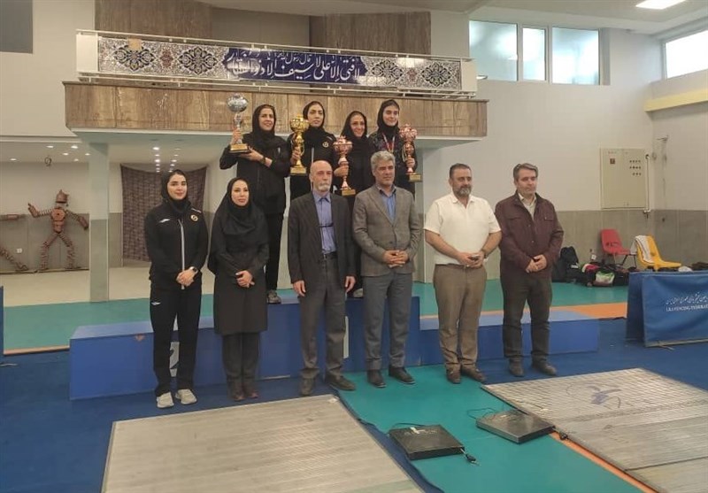 قهرمانی سپاهان در لیگ برتر شمشیربازی اسلحه اپه بانوان