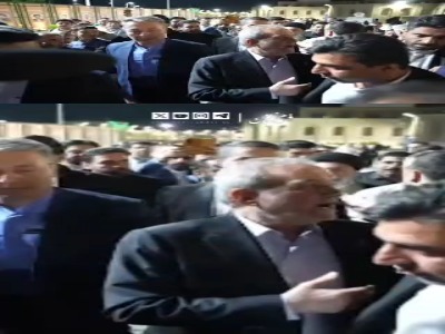 تذکر رئیس‌جمهور به محافظش در حرم مطهر رضوی