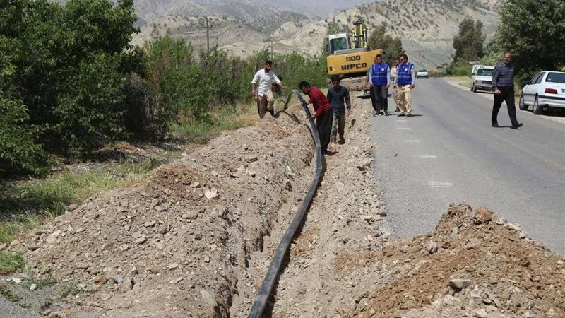 مشکل آب آشامیدنی 3 روستای ملکشاهی رفع شد