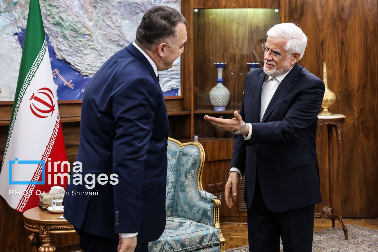 عکس/ دیدار وزیر انرژی تاجیکستان با معاون اول رئیس جمهور