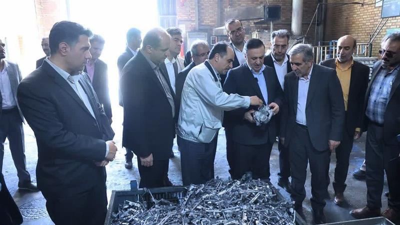 بازدید استاندار قزوین از ۴ واحد صنعتی در البرز