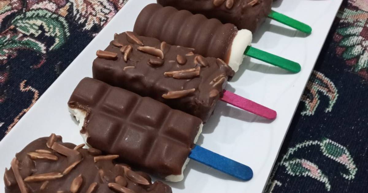 آموزش بستنی شیری شکلاتی، خنک و شیرین