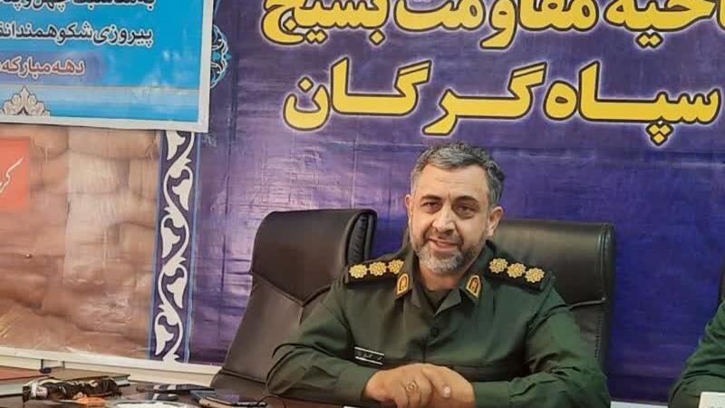 آغاز بهکار نمایشگاه تولیدات خوداشتغالی بسیجیان در گرگان