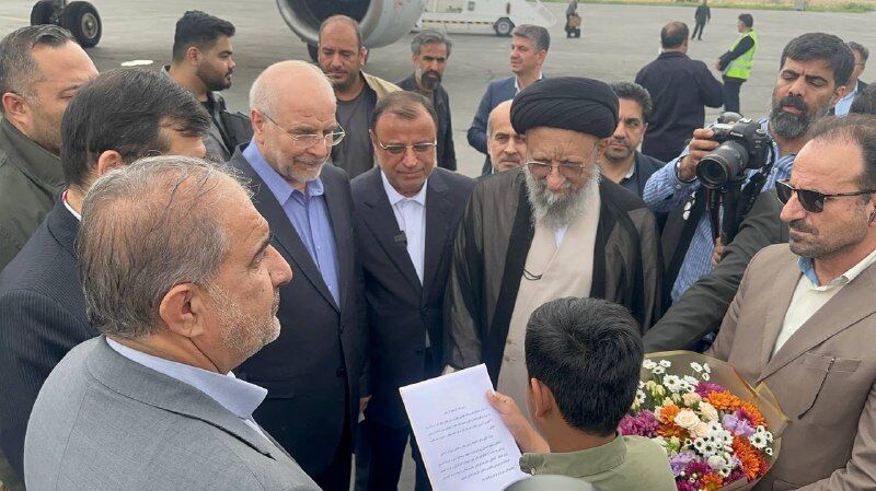 قالیباف وارد استان گلستان شد