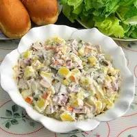 طرز تهیه سالاد سیب زمینی مجلسی
