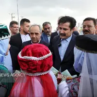 عکس/ سفر معاون رئیس جمهور به آذربایجان شرقی