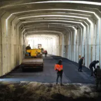 انسداد ۱۰ روزه محور کندوان به دلیل عملیات عمرانی