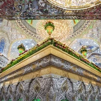 عکس/ گل‌آرایی ضریح سیدالشهدا در آستانه ولادت امام رئوف