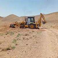خلع ید بیش از ۴ هزار متر مربع از اراضی تصرفی در شهرستان بیرجند