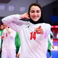 تصاویری از دیدار تیم های ملی فوتسال بانوان ایران و فیلیپین