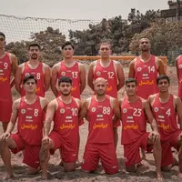 برتری تیم ملی هندبال ساحلی ایران مقابل پاکستان