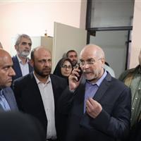 بازدید قالیباف از خوابگاه دانشگاه فرهنگیان گلستان