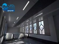 متروی مشهد به حرم مطهر رسید