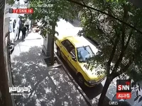 ویدئویی از حمله وحشیانه ۴ سارق به یک دانشجو 