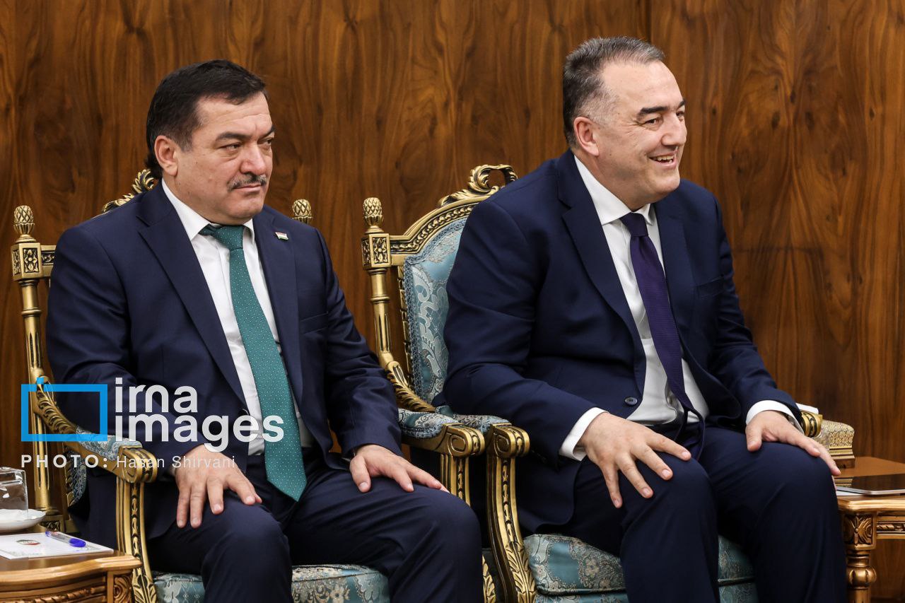 عکس/ دیدار وزیر انرژی تاجیکستان با معاون اول رئیس جمهور