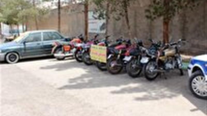 اجرای طرح برخورد با خودروها و موتورسیکلت سواران متخلف در طبس