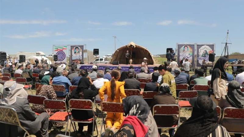 سومین جشنواره بینالمللی کوچ عشایر شاهسون در جعفرآباد مغان آغاز شد