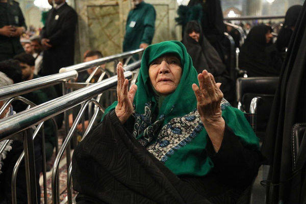 گرامیداشت شهدای خدمت در حرم مطهر رضوی