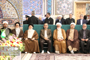 گرامیداشت شهدای خدمت در حرم مطهر رضوی