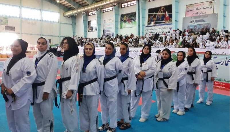رقابت 700 بانوی تکواندو کار کشور در گنبدکاووس آغاز شد
