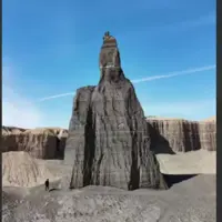 صخره ای به شکل سر فیل در نزدیکی هانتسویل آمریکا 