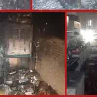 انفجار و حریق در آزادشهر؛ ۸ مصدوم دچار دودزدگی شدند
