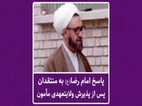 منتقدان مسلمان‌تر از پیامبر(ع) به امام رضا(ع)