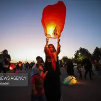 «طوفان فانوس‌ها» در یزد  