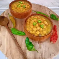 طرز تهیه نخود آب بدون گوشت یا لب لبی