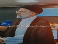 مزار حاج قاسم و آرزوی عارفانه «شهید رئیسی»