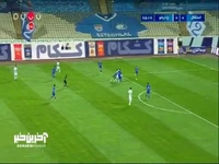 ضربه پیمان بابایی به تیرک دروازه استقلال برخورد کرد