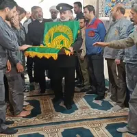 استقبال مردم خمینی‌شهر و خوانسار از خادمان حرم رضوی
