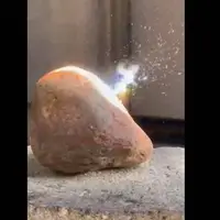 ذوب کردن سنگ با استفاده از انرژی خورشید