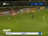 گل اول خیبر به پرسپولیس توسط امیری 