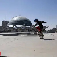 عکس/ مسابقات انتخابی تیم ملی اسکیت برد در پارک آب وآتش