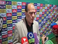 ایمان عالمی، سرپرست استقلال:به اخباری بابت تیم خوبش تبریک می گویم