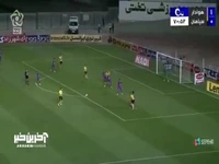 گل اول سپاهان به هوادار توسط کاوه رضایی 