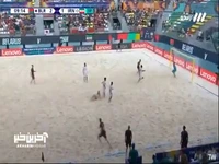 جام جهانی فوتبال ساحلی،گل سوم بلاروس به ایران 