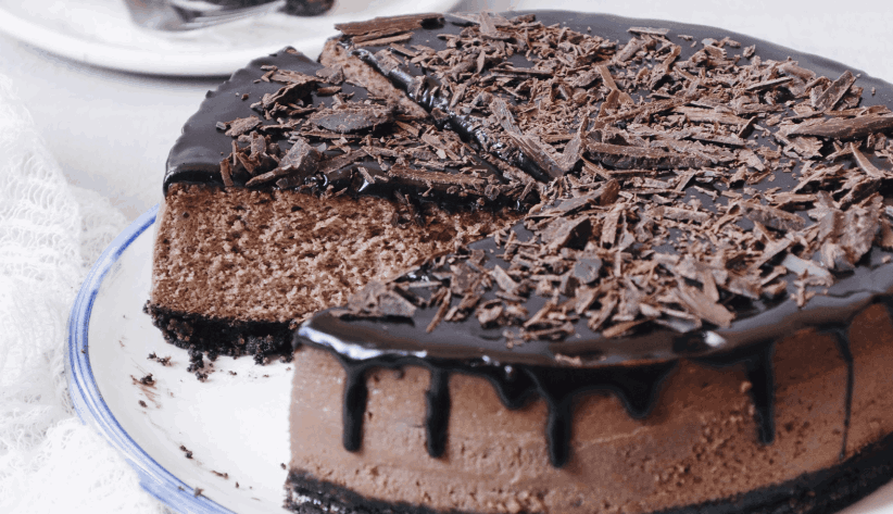 چیزکیک شکلاتی اورئو