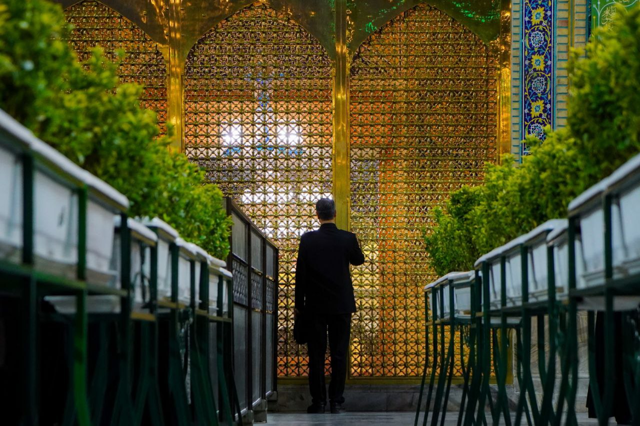 عکس/ حال و هوای دلنشین حرم مطهر رضوی