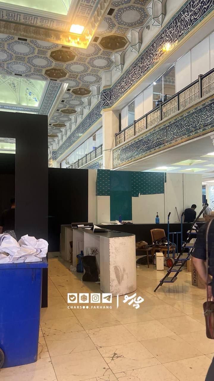 عکس/ خالی بودن برخی از غرفه‌ها در دومین روز نمایشگاه کتاب تهران